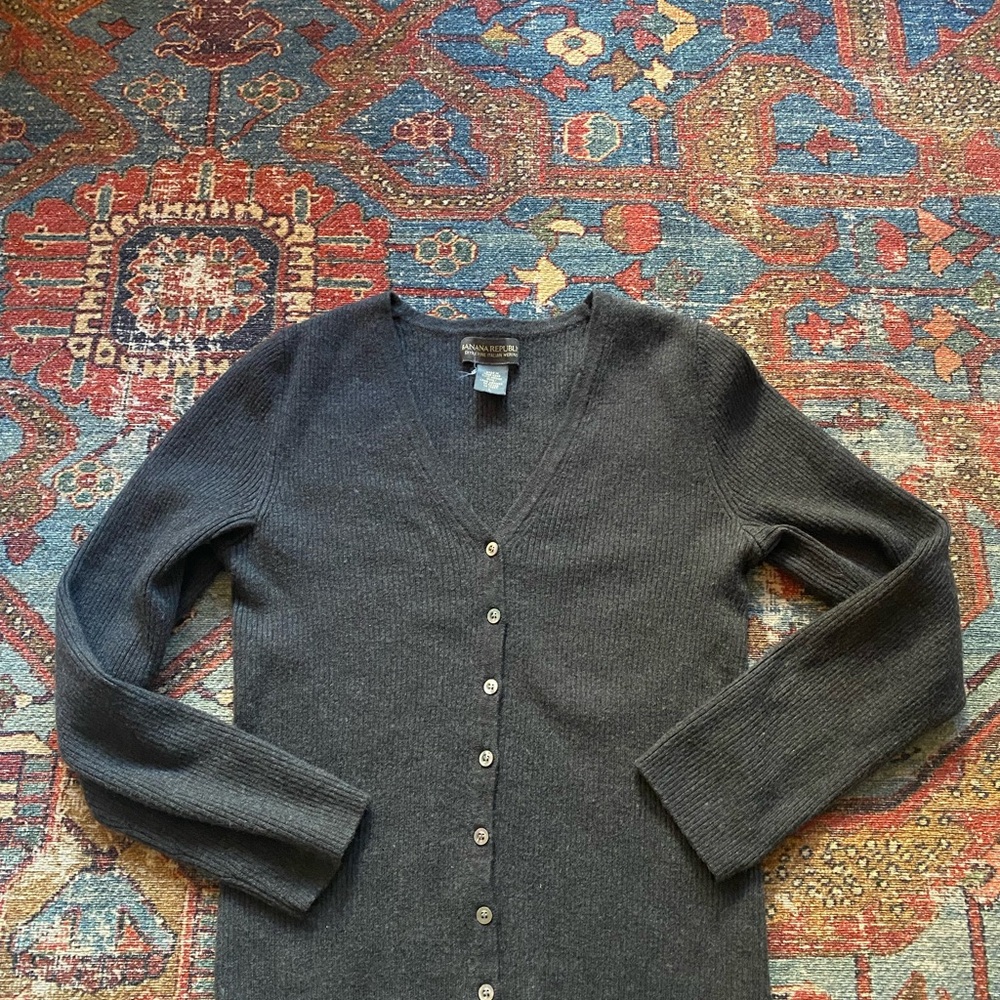Vintage Banana Republic Button-Up Women's Sweater
